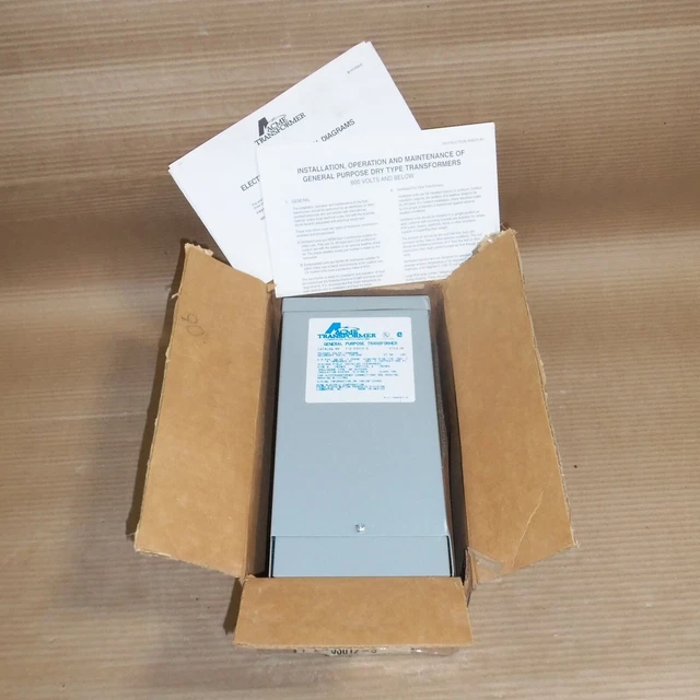 New Acme Transformer T-2-53012-S 2Kva 60Hz 1Phase Xform 240X480V 120/240V