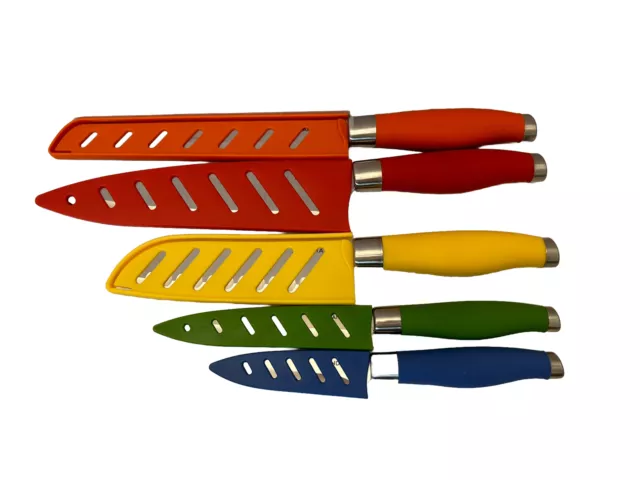  Skandia Sekai 5-piece Cutlery Set with Blade Guards : Home &  Kitchen