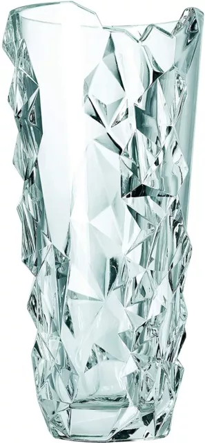 Nachtmann Sculpture 13-Inch Crystal Vase, Fine Bavarian Crystal