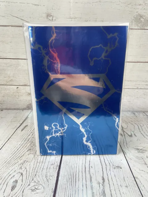 NEW Adventures of Superman Jon Kent #1 Electric Blue Foil Variant Ltd. 680
