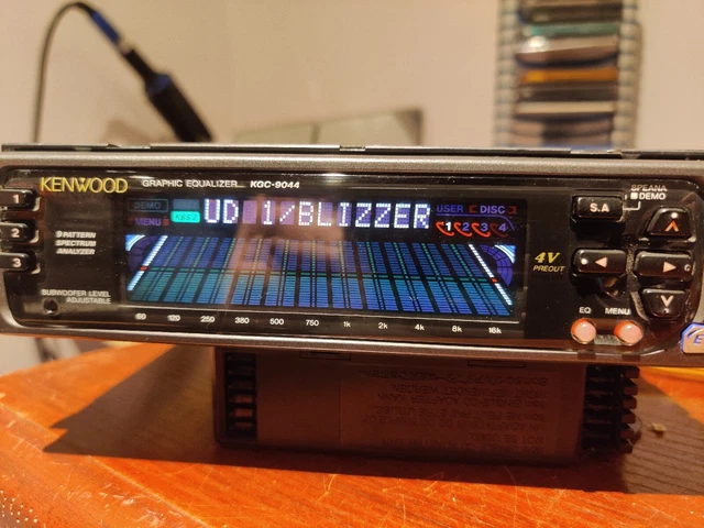 Kenwood Kgc-9044 Equalizzatore Grafico Raro Kenwood Grafico Equalizzatore Raro Kenwood