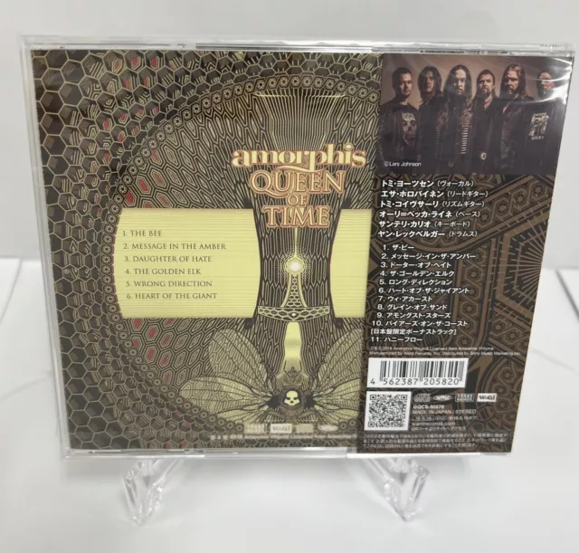 Amorphis Queen of Time Standard edition Japan Music CD Bonus Tracks 2