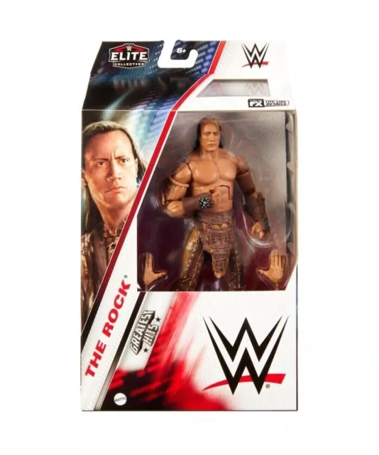 WWE Elite Series 3 Greatest Hits The Rock as Scorpion King Action Figure Mattel