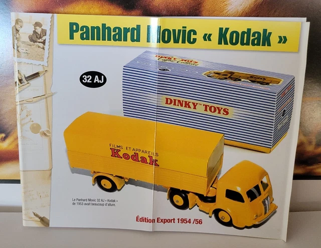 CAMION SEMI-REMORQUE PANHARD Kodak Baché Dinky Super Toys 32AJ Atlas F