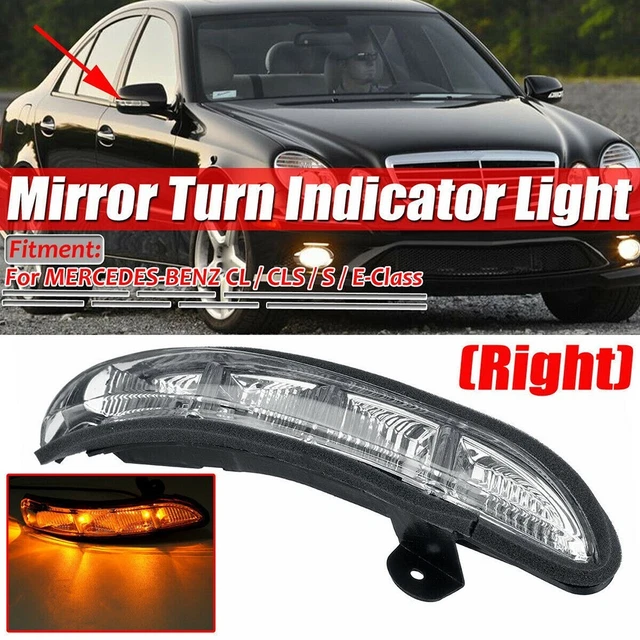 1*Side Mirror Turn Signal-Light ABS LED For Mercedes W219/W211/W216/W211