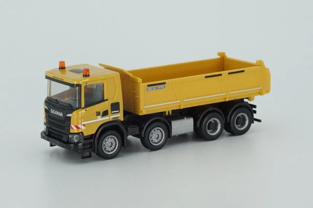 HERPA 1/87 TRATTORE STRADALE SCANIA CG 17 4X4 ARANCIONE