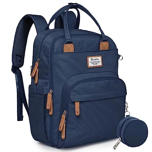 RUVALINO Diaper Bag Backpack, Multifunction Travel Back Pack Maternity Baby C...
