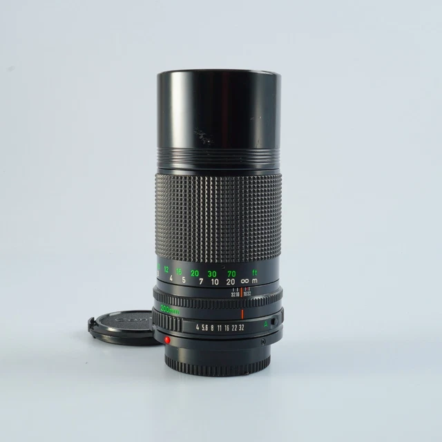Canon FD 200mm f/4 Macro | Here's a mint version of the FD 2