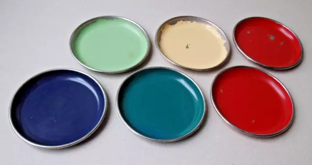 GMF Gotha ● Diseño MARIANNE BRANDT ● 6 posavasos BAUHAUS ● Diámetro 9,8 cm