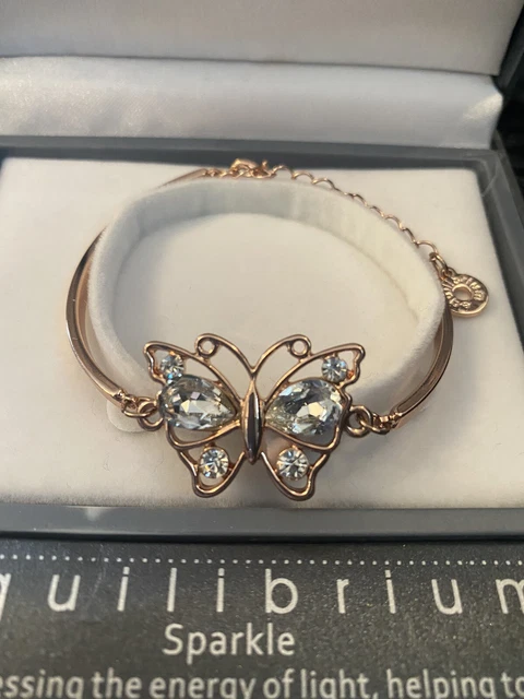 Equilibrium sales butterfly bracelet