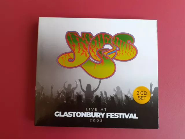 Yes - Live At Glastonbury Festival 2003 (2019)  2 Cd        ### Wie Neu ###