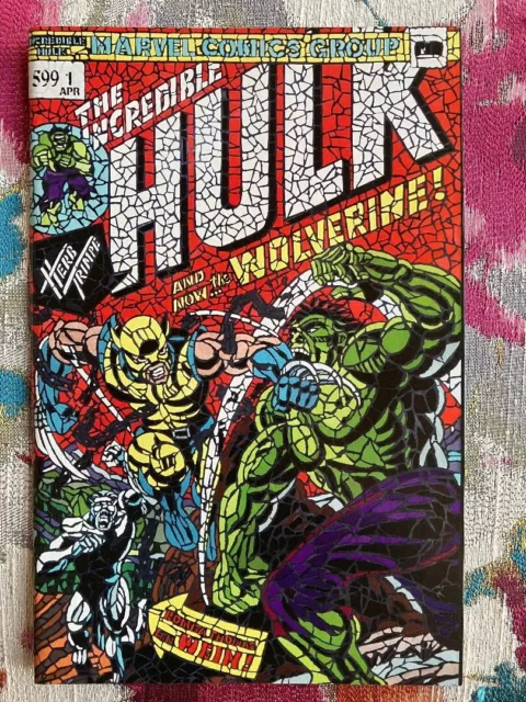 Hunt For Wolverine #1 Comic Book Shattered Variant NM Hulk 181 Homage 2018