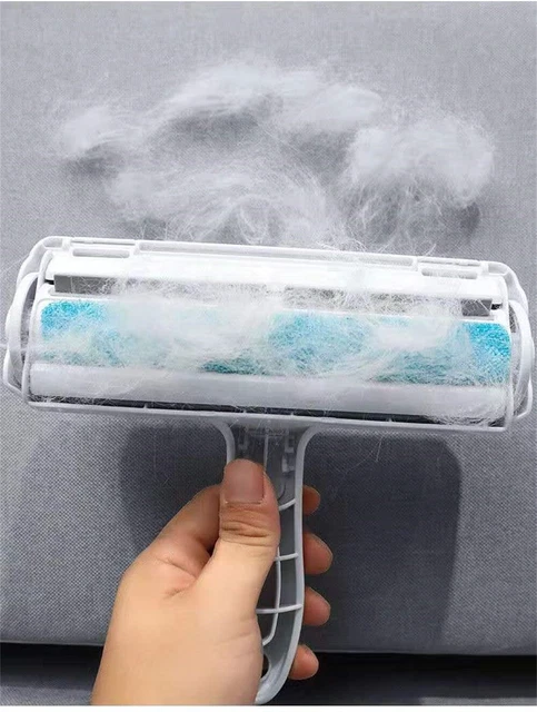 Reusable Pet Hair Lint Remover Dog Cat Hair Roller Cleaning Brush Sofa Clothes 2