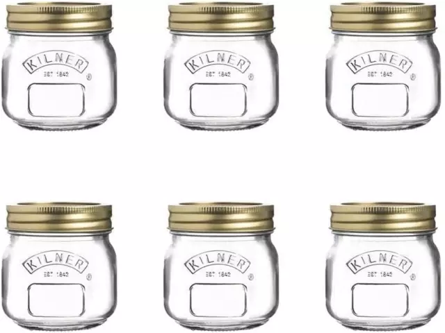 222.467 Genuine Preserve Jar 6-Piece Set, 250 Ml Capacity