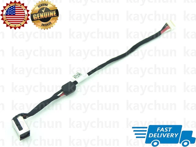 Dell Inspiron 15-5559 15-5558 Genuine DC-IN Power Jack W/ Cable 0KD4T9