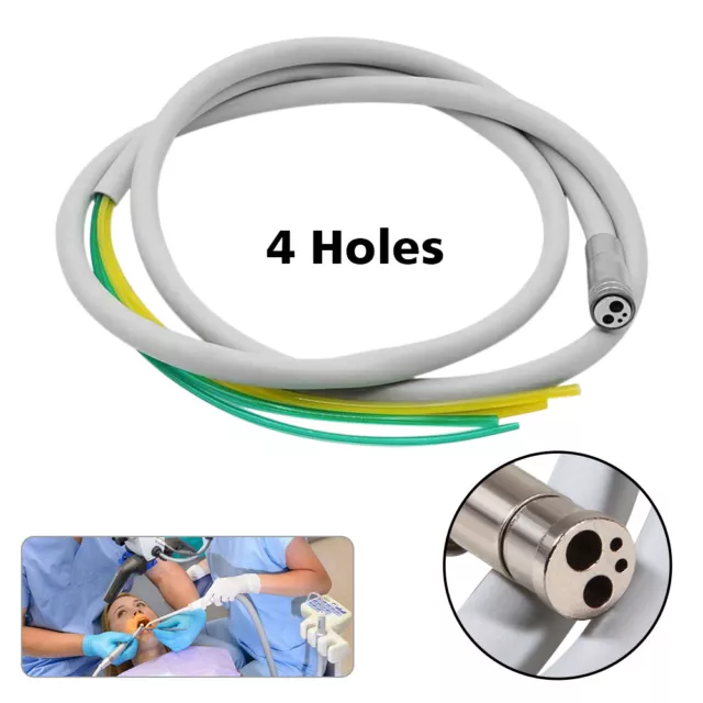 4 Hole Hose Tubing Cable Connecting Tube for Dental High Low Speed Handpiece uk