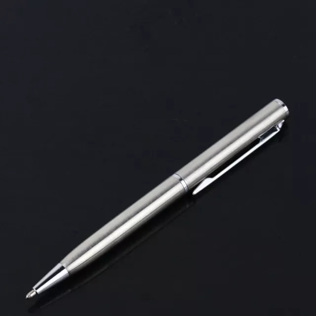 Stainless Steel Pen Ball Point Office Ballpoint Writing Student Stationery CHI