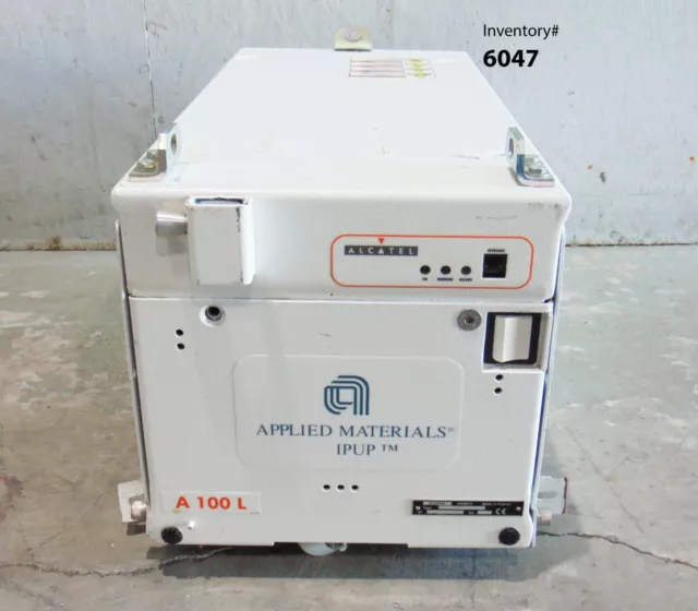 Applied Materials Alcatel IPUP A 100 L Dry Pump *non-working, sold as-is