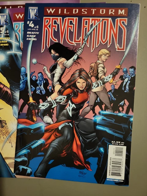 Wildstorm Revelations 1-6 Complete Comic Lot Run Set Collection 5
