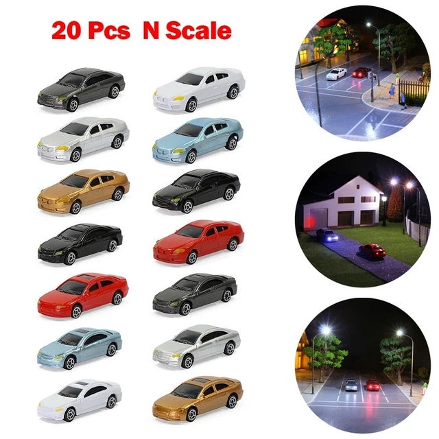 Neu Brandneues Modell Auto Landschaft 20 Stck. N Maßstab 20 Stck./Set Brandneues Automodell