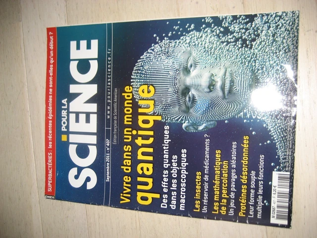 MAGAZINE POUR la sciences numero 407 EUR 12,00 - PicClick FR