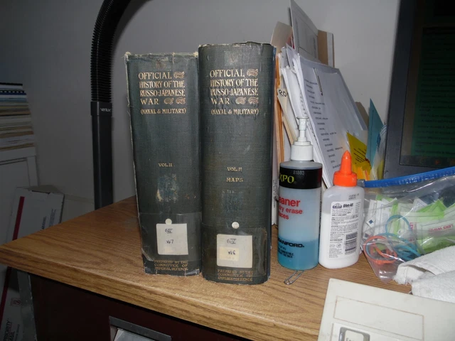 br Official history (naval & military) of the Russo-Japanese War. v-2  ex-lib