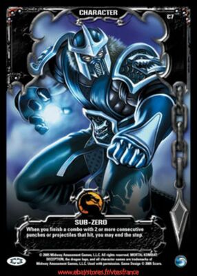 Epic Battles CCG Mortal Kombat R1 Foot Slice #59 