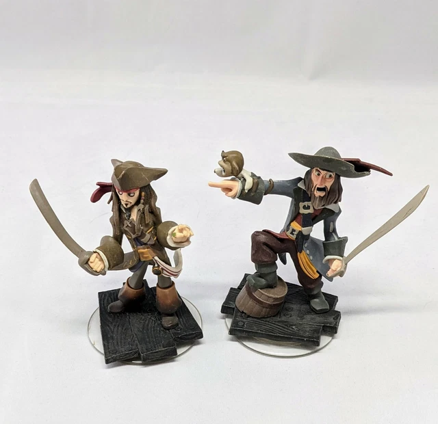 DISNEY INFINITY PIRATES of the Caribbean Captian Jack Barbosa bundle £3 ...