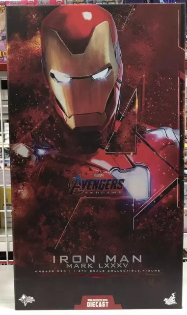 "Hot Toys Mms528D30 Avengers Endgame Iron Man Mark Figura 85 1/6 ""Testa Nuova"