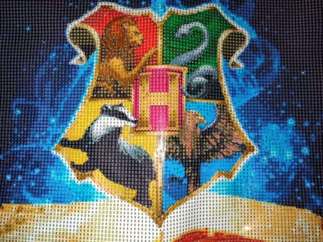 Hogwarts Harry Potter 5D Diamond Painting Full Drill Embroidery Cross  Stitch Kit