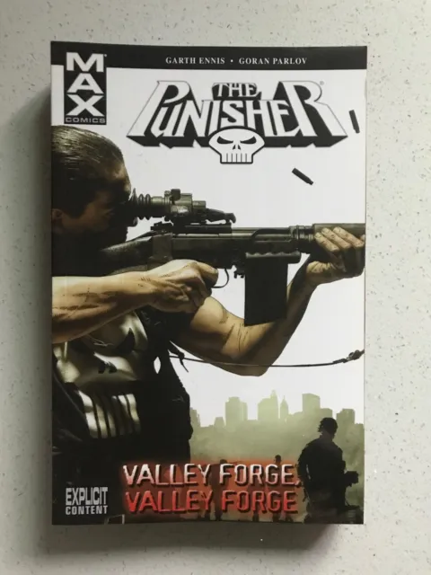 PUNISHER : VALLEY FORGE VOLUME 10 (2008, Marvel) MAX Comics Paperback
