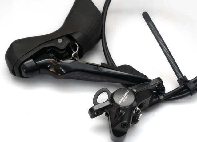 Shimano GRX RX400 Double Hydraulic Left Shifter 2x10S - Manette Gauche Hydraulique Noire Pour Gravel Et Cyclisme