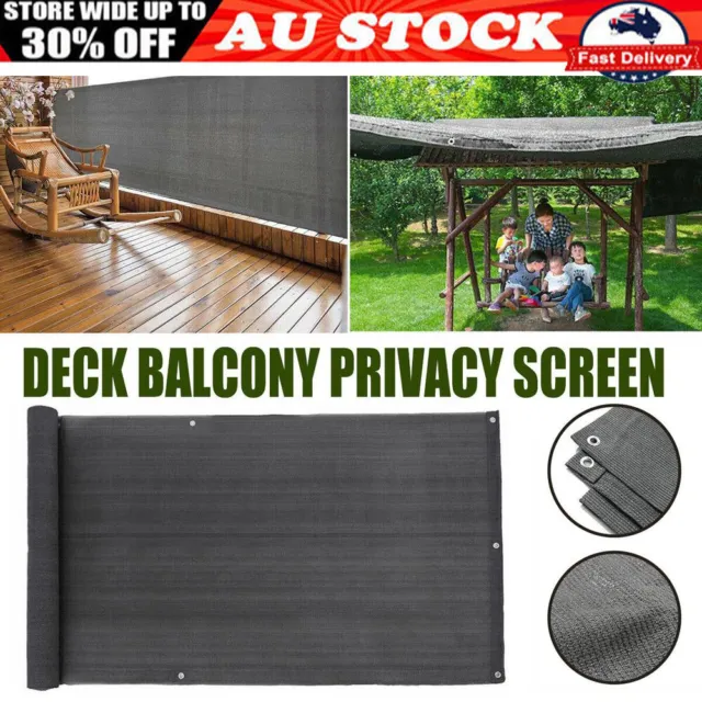 3/5M Privacy Garden Fence Panel Cover Balcony UV Protection Shade Screen Patio