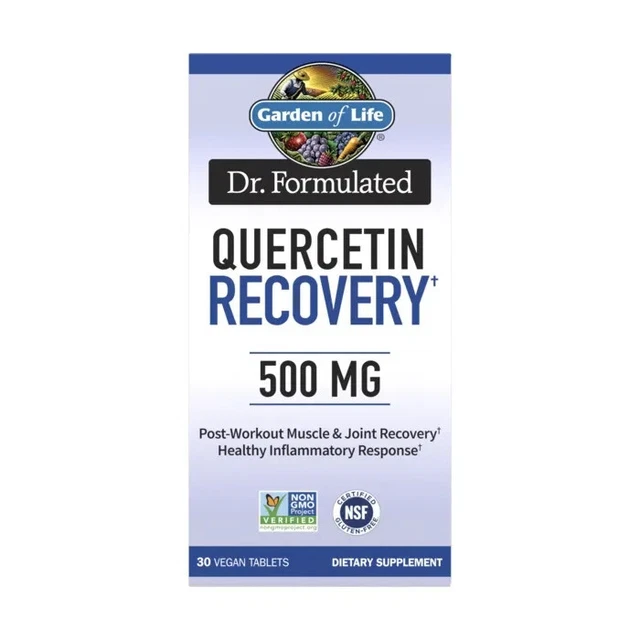 Garden of Life Dr. Formulated Quercetin Recovery 500mg 30 Vegan Tablets