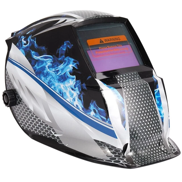Casco Saldatura Oscuramento Auto Solare Tig Mig Strumento Scudo Macinazione V4O6 2