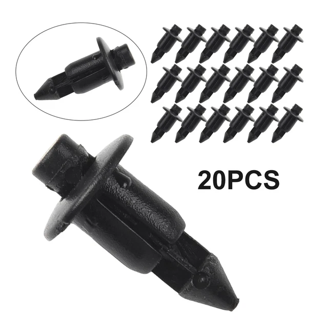Clip rivetto in plastica durevoli per Honda/Per Suzuki Bike Carening Trim (20 pezzi)
