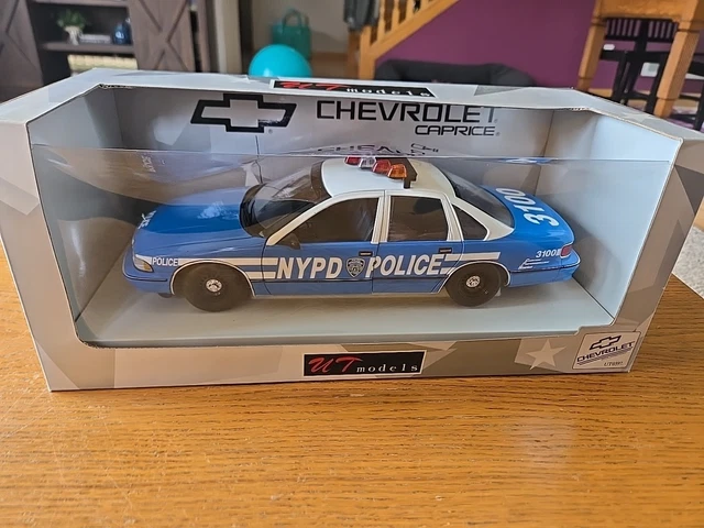 Ut Models Chevrolet Caprice Nypd Police Die Cast Vehicle