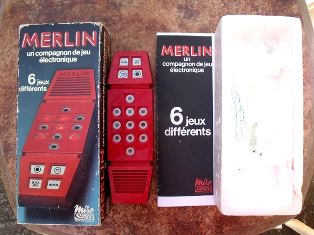Jeu électronque Merln de Mro (1979