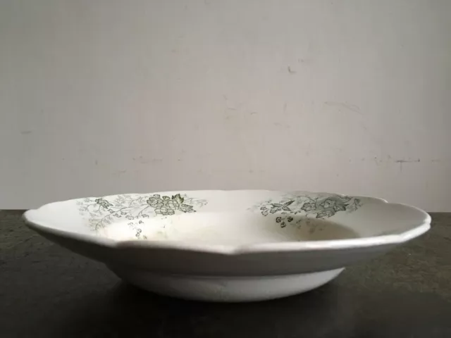 Antique Late 19th Century RANGOON Glazed Pottery Bowl STEEL BROTHERS & Co LTD 2