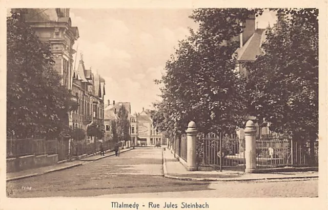 Belgique - MALMEDY (Liège) Rue Jules Steinbach - Ed. Xavier Delpütz