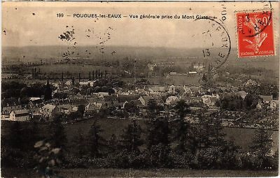 CPA POUGUES-les-EAUX - Vue générale prise du Mont Givre (456839)