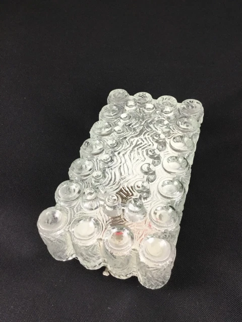Applique verre moulé ancienne année 50/60 vintage
