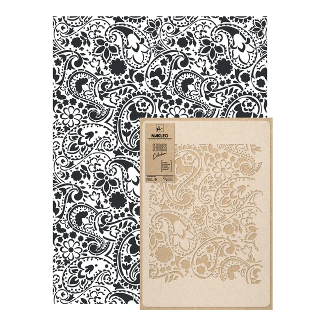 Pochoir en Plastique Réutilisable // FLEUR - CORAIL - MATISSE Pochoir en Plastique Réutilisable // FLEUR - CORAIL - MATISSE