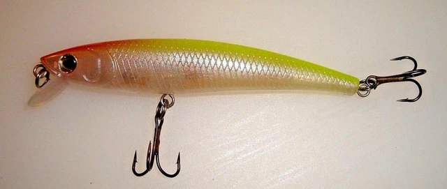 Leurre De Pêche JMS Minnow - Spinning - 13g - Hameçon Taille 4 - Gris - NEUF