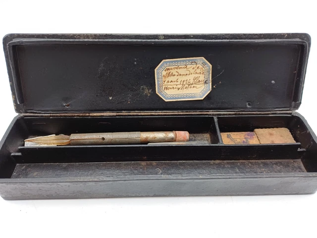 Porte-Plume Ancien Napoléon – Aigle Impérial Et Bicorne – XIXème Siècle – Rare