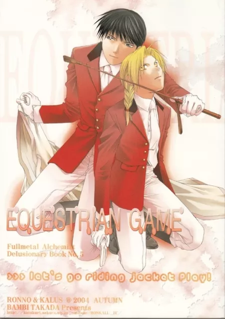 Fullmetal Alchemist Doujinshi Comic Book Greed vs Roy Ed Elric