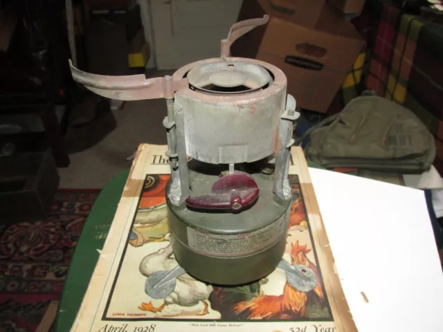 US Vietnam Era M1950 Cook Stove Rogers Mfg 1952 Dated Untested