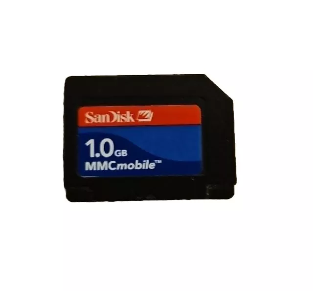 SanDisk MultiMedia Card 1.0GB MMC-Mobile Type Memory Card Camera/Phones/Player’s