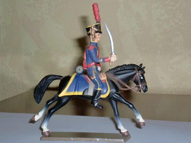 Figurines PAPO Napoléon Et Cheval - Modèles 2001/2002 En Plastique - Occasion TBE