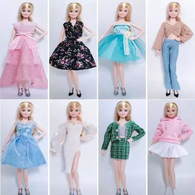 10 Styles 11.5" Fashion Dresses Party Clothes Dresses  30cm Doll/1/6 BJD Dolls